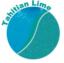 Tahititan Lime is a tropical blue colour in our fibreglass pool colours range.